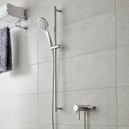 Larger image of Vado Shower Packs Exposed Thermostatic Shower Valve & Rail Kit.