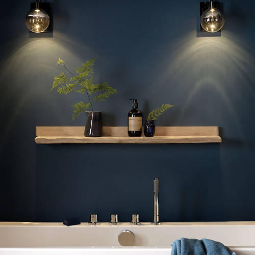 Example image of Vado Zoo 4 Hole Bath Shower Mixer Tap With Kit & Bath Filler Waste (Chrome).