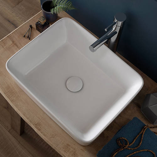 Example image of Vado Zoo Extended Mono Basin Mixer Tap (Chrome). Z00-100EF/SB-C/P