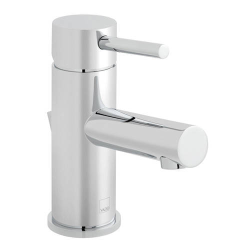 Larger image of Vado Zoo Mono Basin Mixer Tap With Pop Up Waste (Chrome). ZOO-100F-C/P